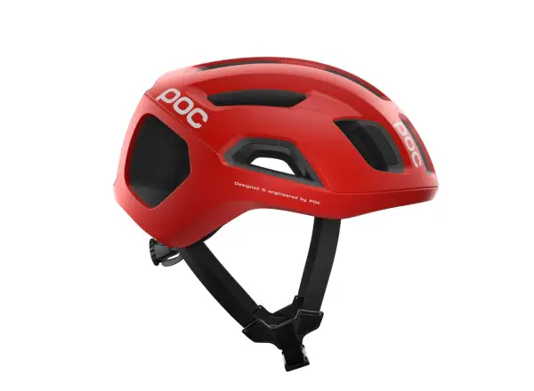 POC Ventral Air MIPS kask Prismane Red Matt