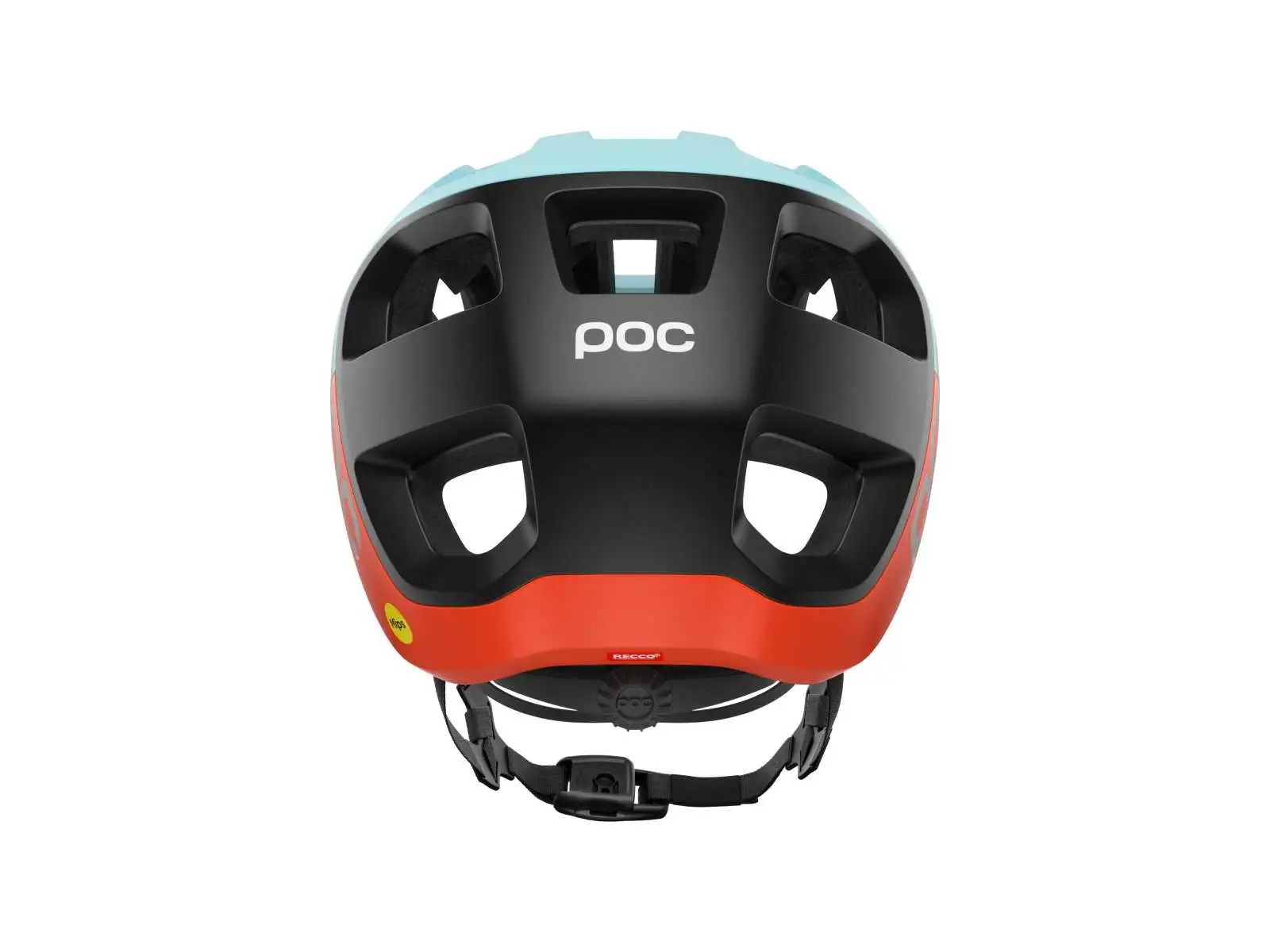 POC kask Cularis Indicolite Blue Matt/Carnelian Orange Matt