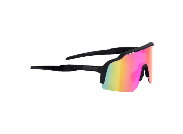 Force Strive okulary czarne/różowe lustrzane szkło