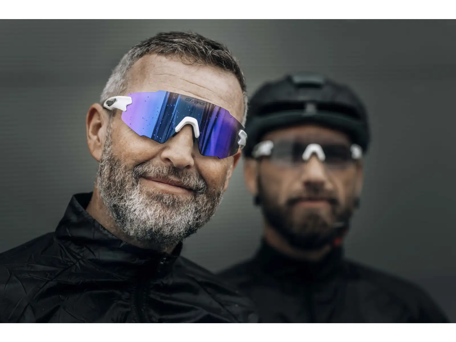 Force Mantra okulary rowerowe Biała/Fioletowa