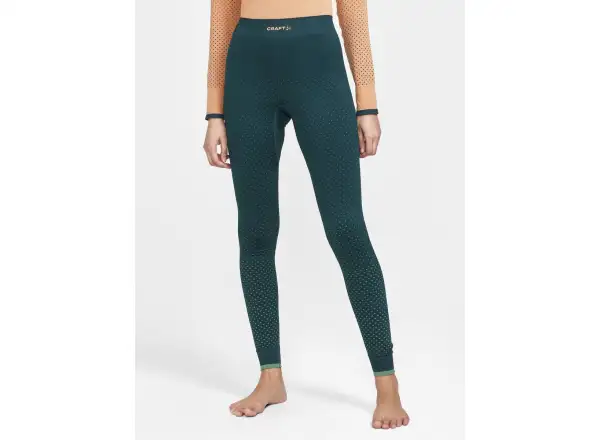 Craft ADV Warm Intensity damskie spodnie dolne zielona