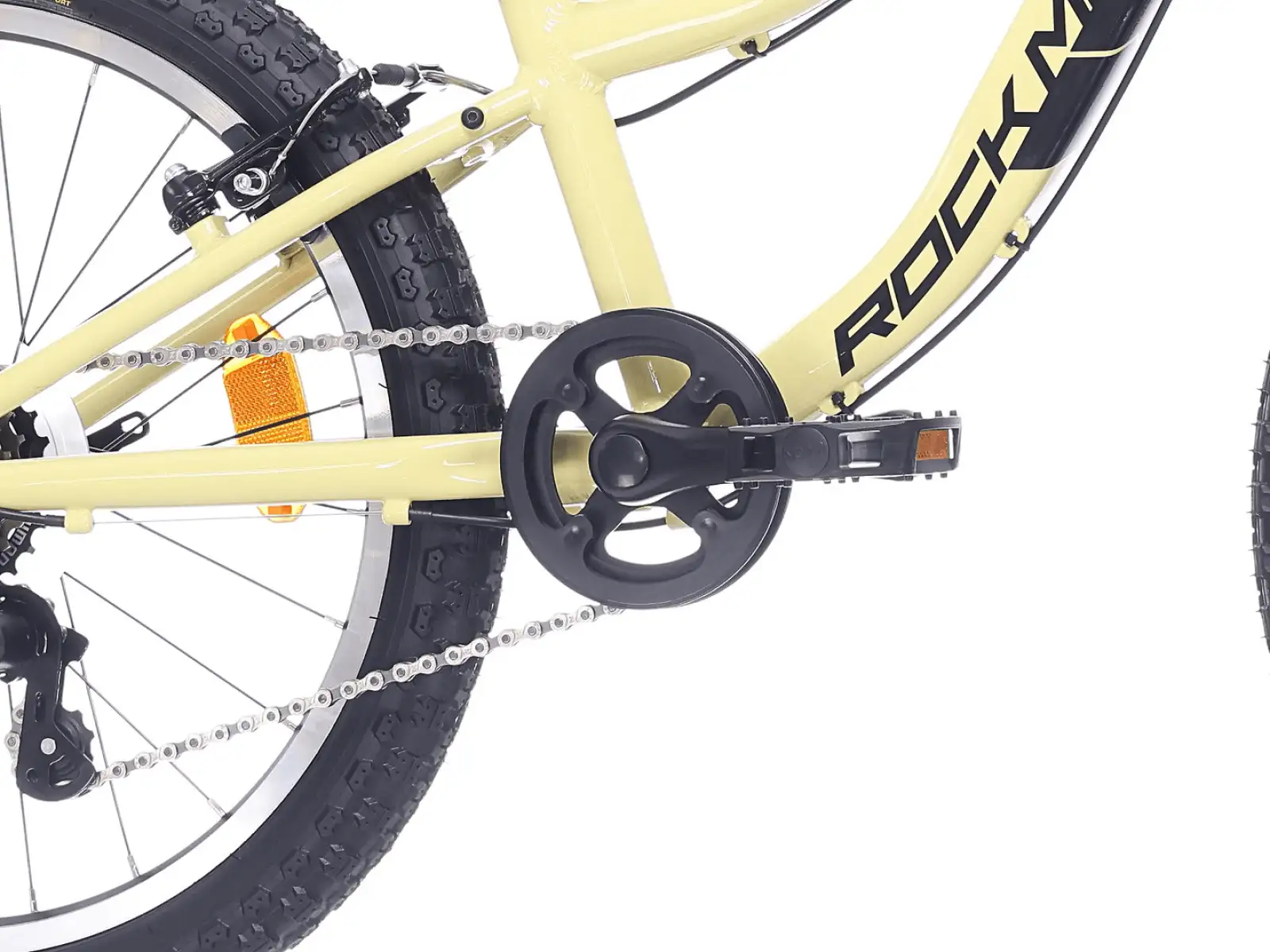 Rock Machine Storm 20 VB rower dziecięcy Sulfur Yellow