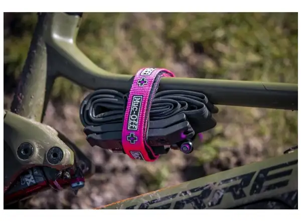 Muc Off Utility Frame Strap pasek do mocowania do ramy różowa