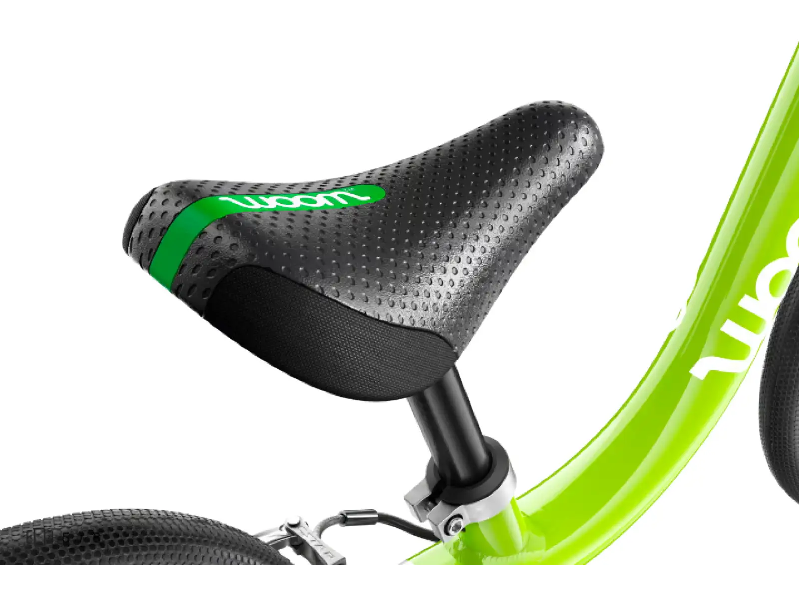 Woom 1 dziecięcy rowerek biegowy 12" Lizard Lime