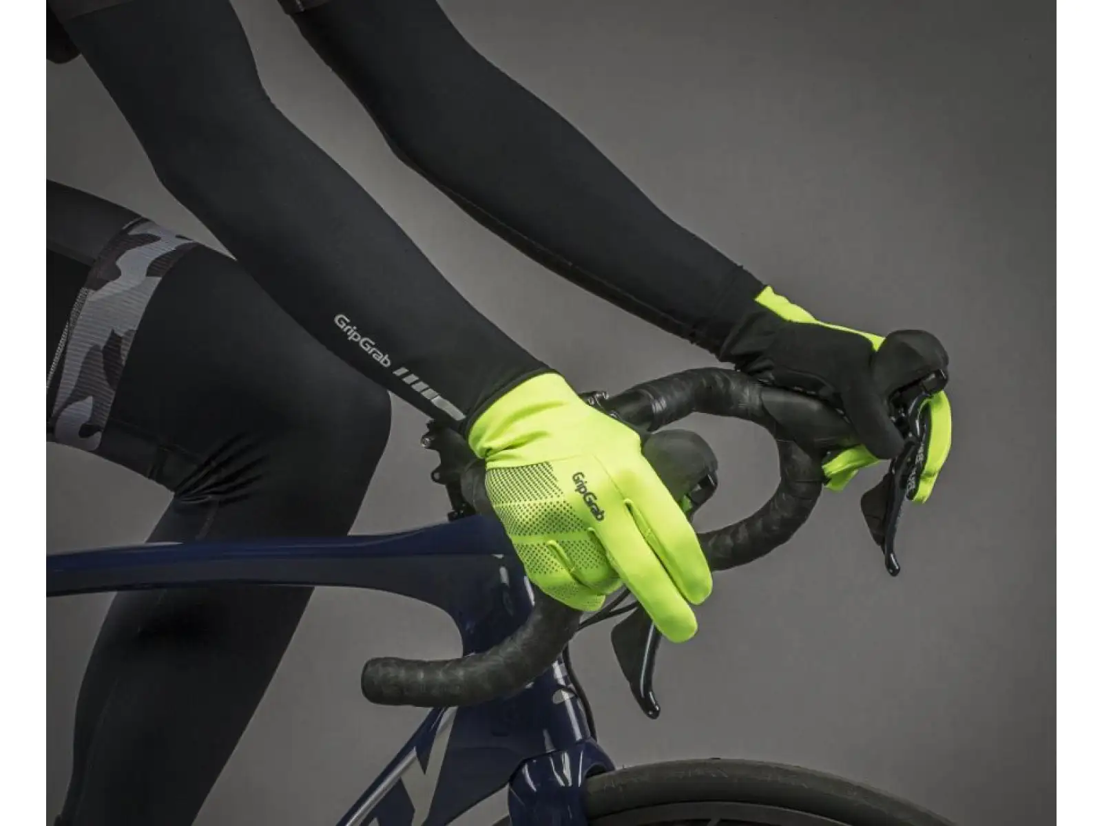Grip Grab Ride Hi-Vis Windproof Midseason rękawice