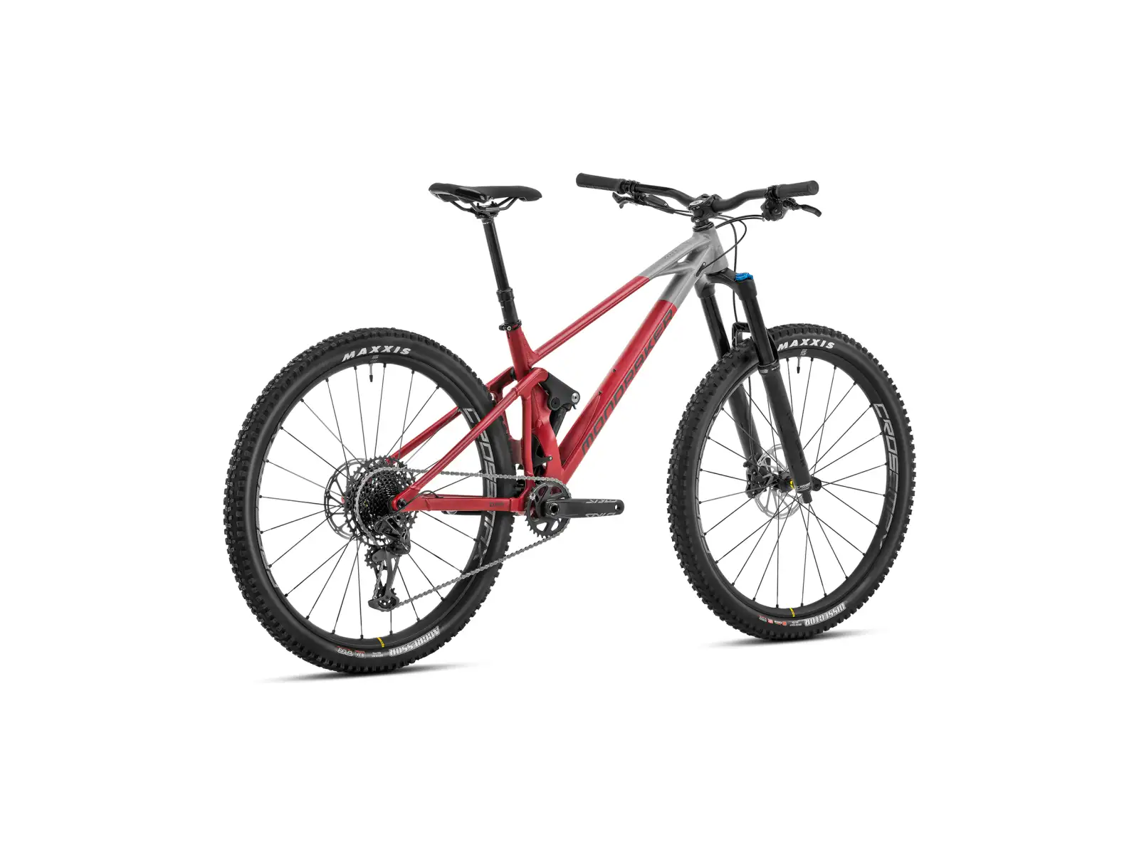 Mondraker Raze R rower w pełni amortyzowany cherry red/nimbus grey