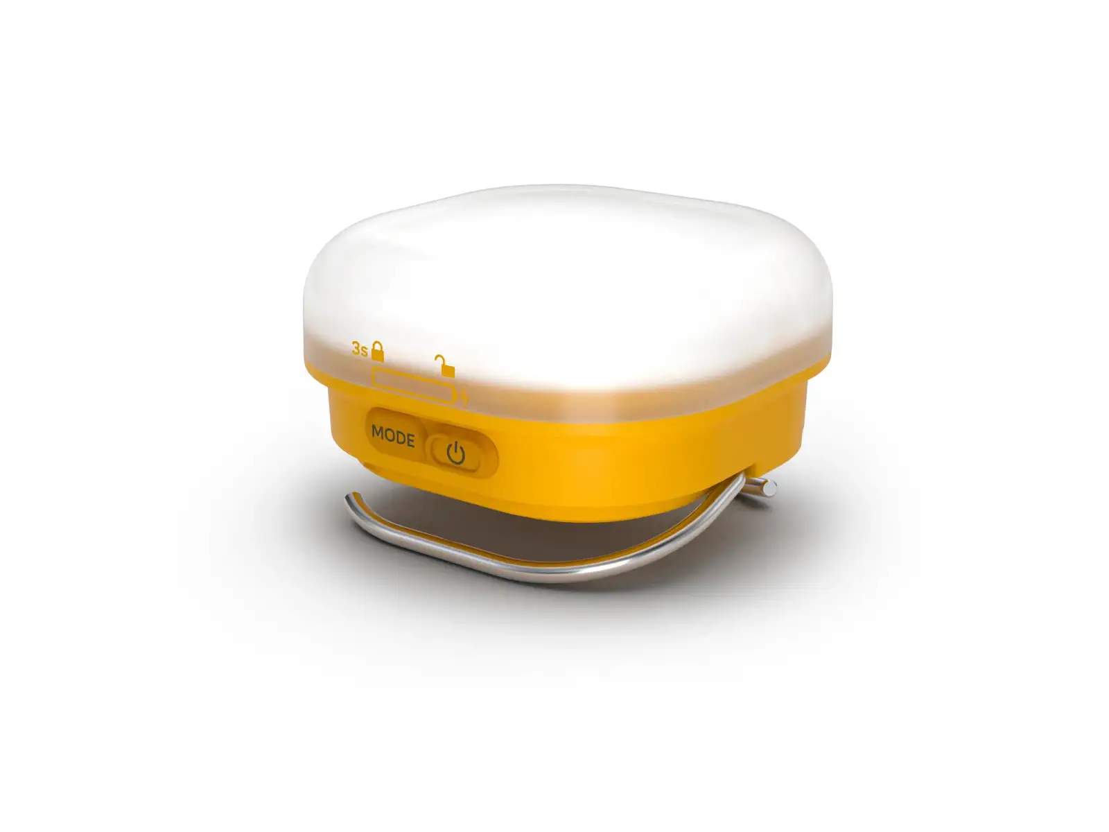Silva Glow Recharge kompaktowa latarka Yellow