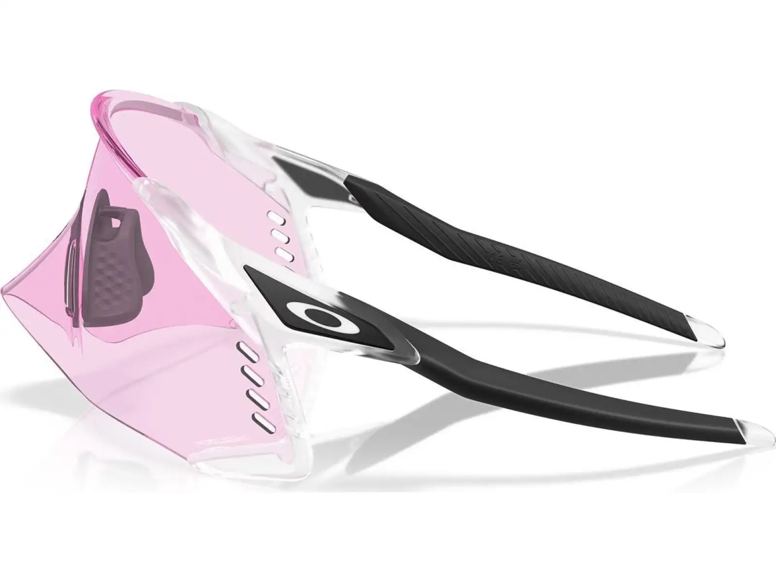 Oakley Velo Kato okulary rowerowe Matte Clear/Prizm Low Light