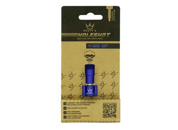 Peatys Holeshot CO2 głowica pompki Navy