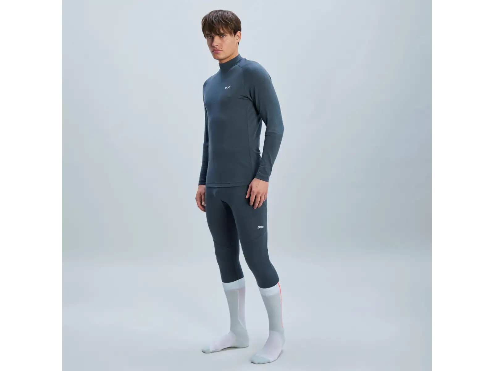 POC Layer Merino męska koszulka spodnia długi rękaw Sylvanite Grey