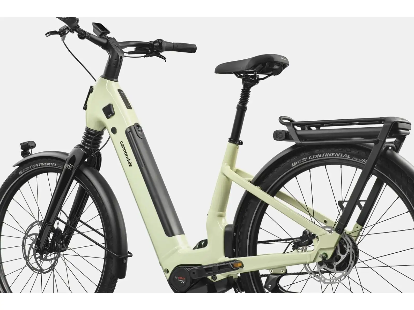 Cannondale Mavaro 2 Low StepThru niskoinstalacyjny rower elektryczny miejski Ice Green