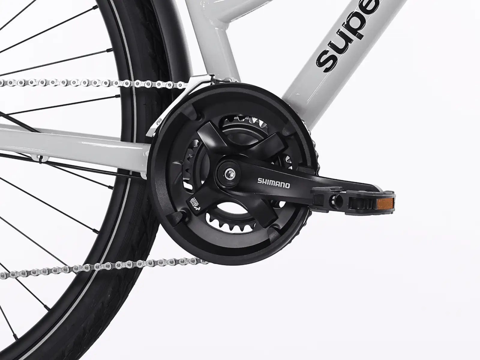 Superior Blox 6.2 T MS rower miejski Gloss Grey