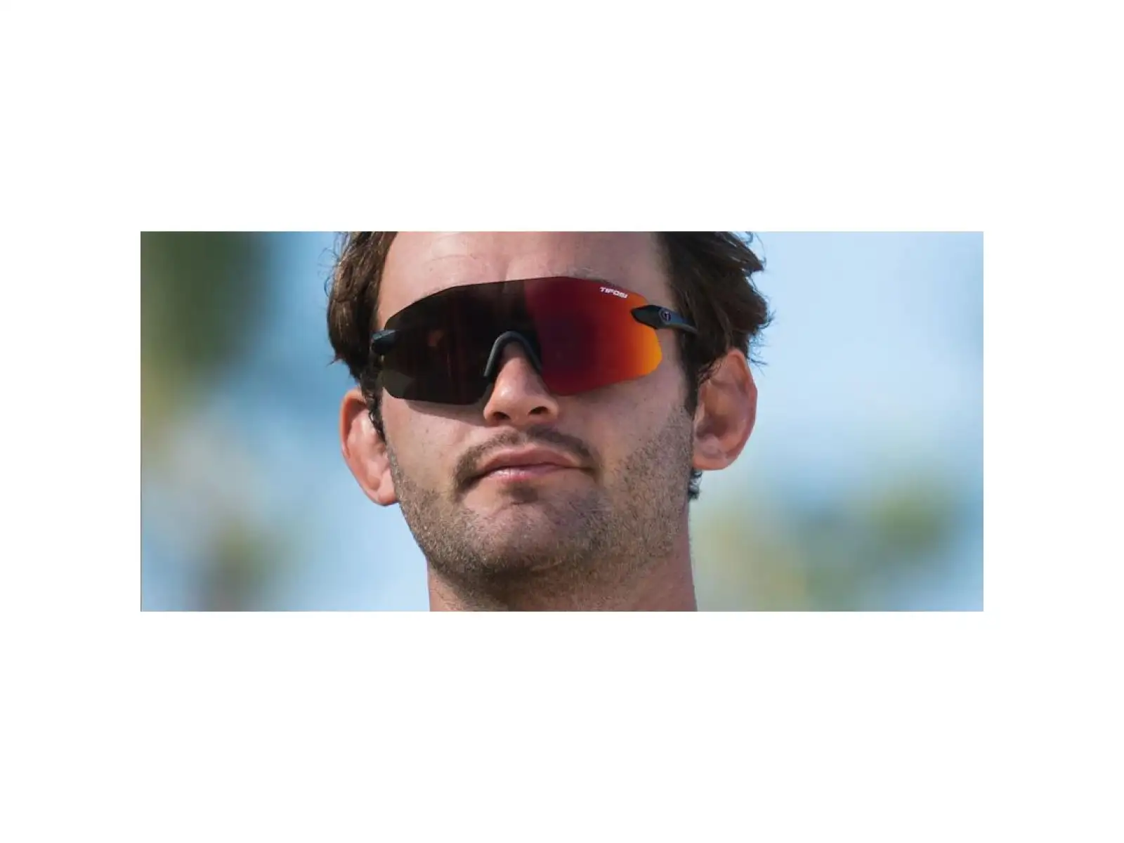 Tifosi Vogel SL sportowe okulary Matte Black/Smoke Red