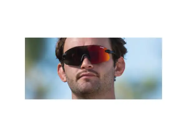 Tifosi Vogel SL sportowe okulary Matte Black/Smoke Red