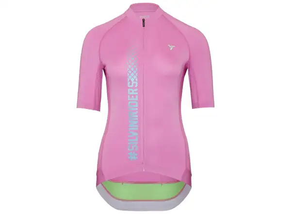 Silvini Mazzana damski dres krótki rękaw Blush/Green