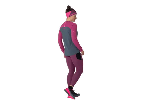 Dynafit Alpine Pro damska koszulka z długim rękawem Magenta