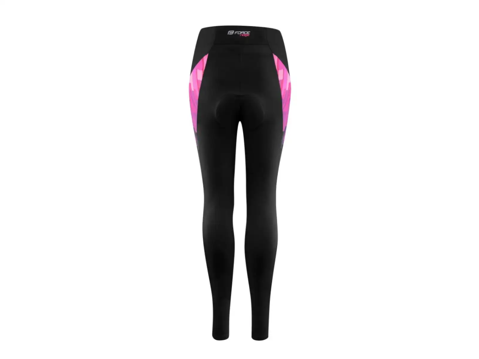 Force Ridge Lady damskie spodnie z wkładką czarna/różowa