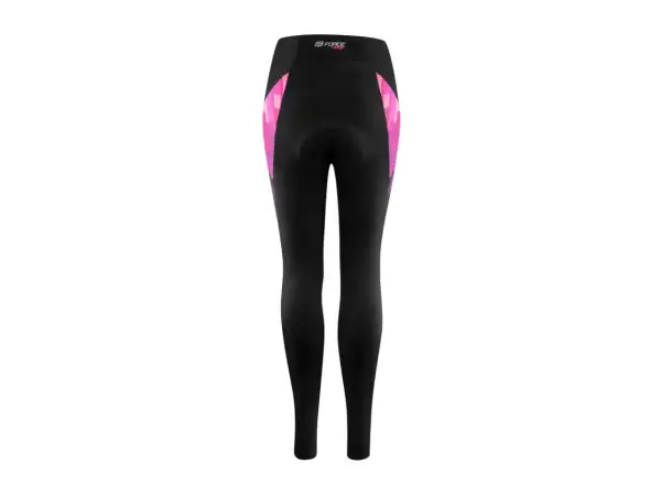 Force Ridge Lady damskie spodnie z wkładką czarna/różowa