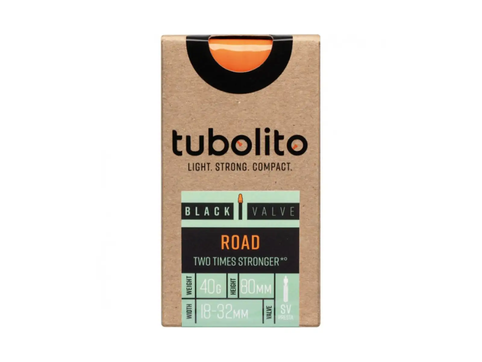 Tubolito Road dętka 622/18-32 mm gal. wentyl black