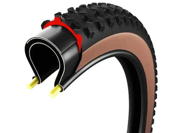 Vittoria Torrente 29x2.4 XC Race G2.0 opona MTB kevlar Brown/Black