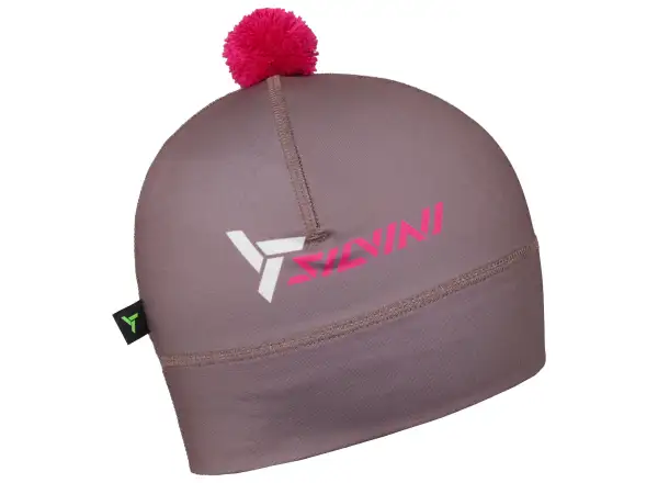 Silvini Spinga czapka unisex Brown/Fuchsia