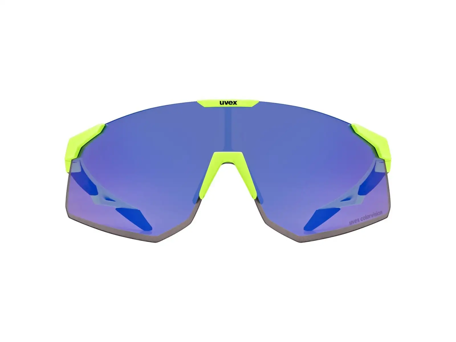 Uvex Pace Perform Colorvision okulary Yellow Matt/Mirror Blue