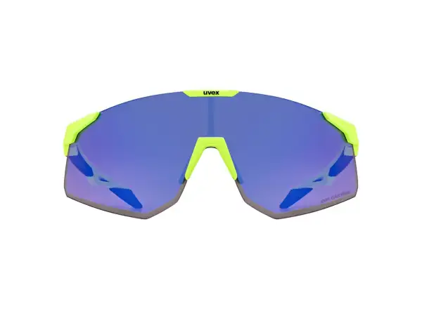 Uvex Pace Perform Colorvision okulary Yellow Matt/Mirror Blue