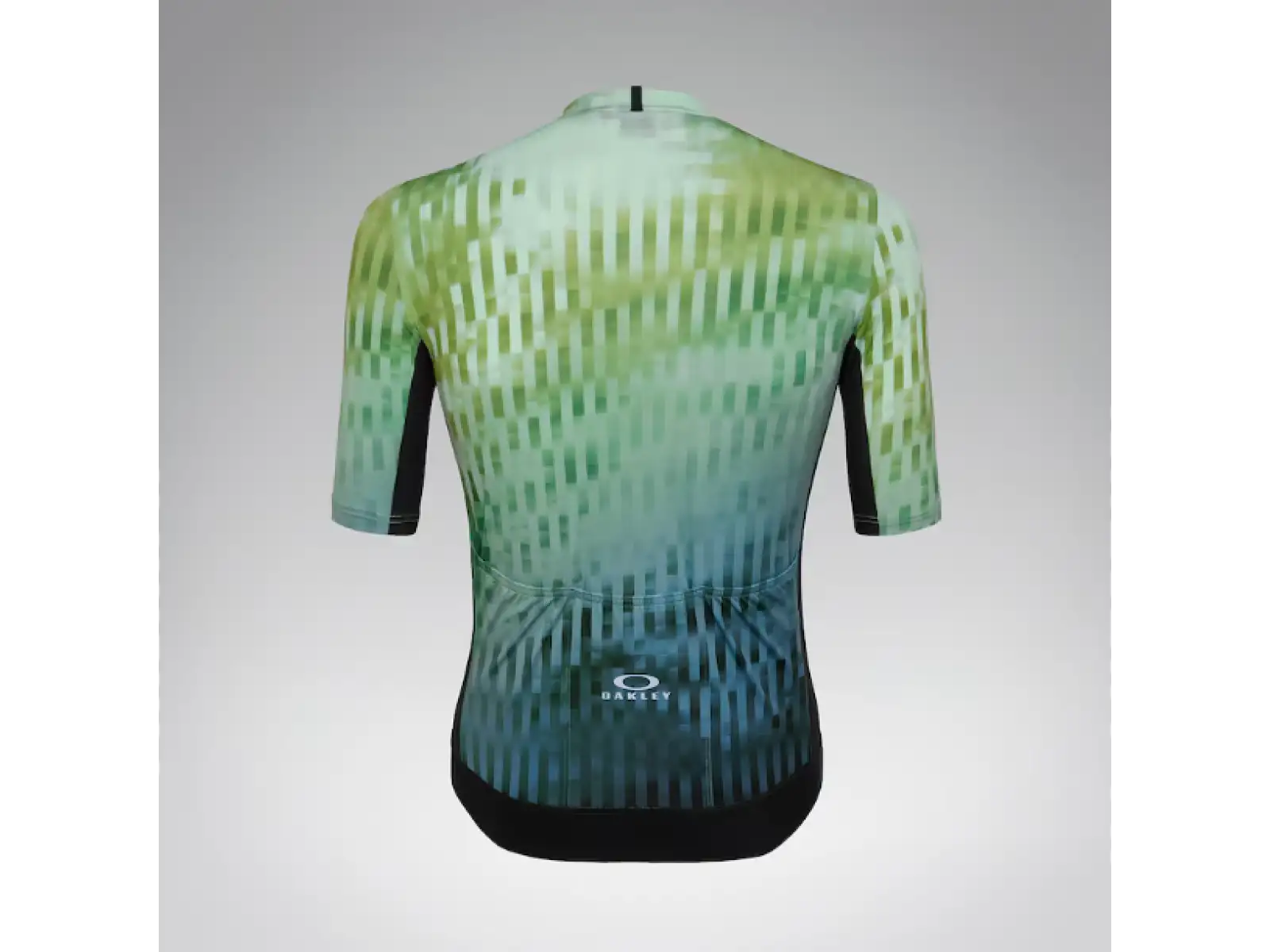 Oakley Icon Training męska koszulka z krótkim rękawem Green Glitch Print