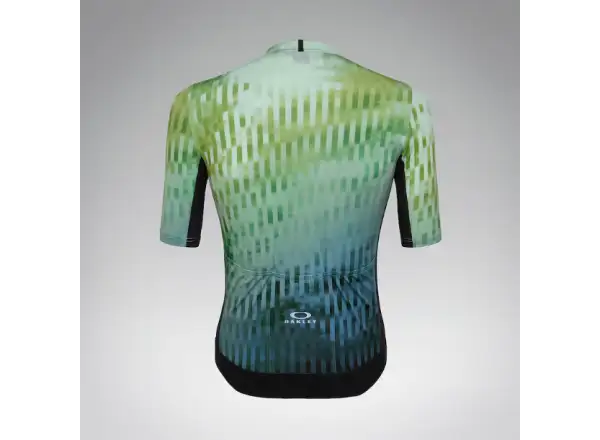 Oakley Icon Training męska koszulka z krótkim rękawem Green Glitch Print