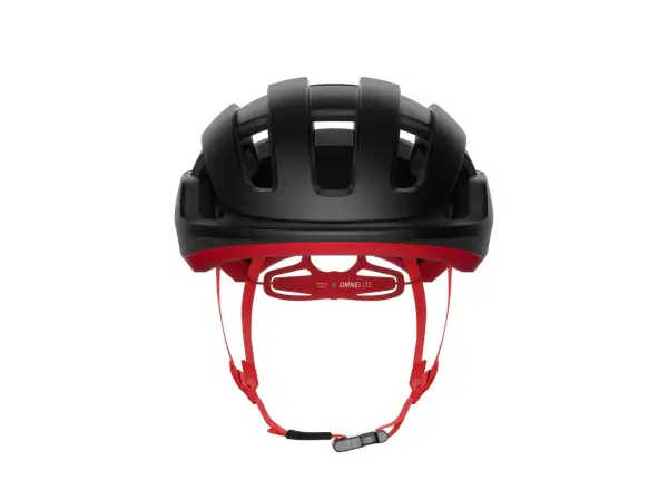 POC Omne Lite kask Uranium Black/Prismane Red Matt