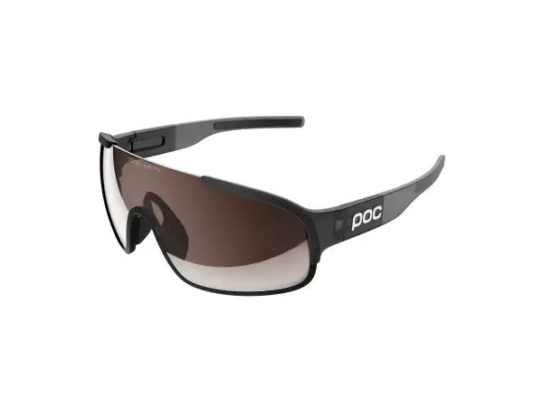 POC Crave okulary Uranium Black Translucent/Grey Brown/Silver Mirror
