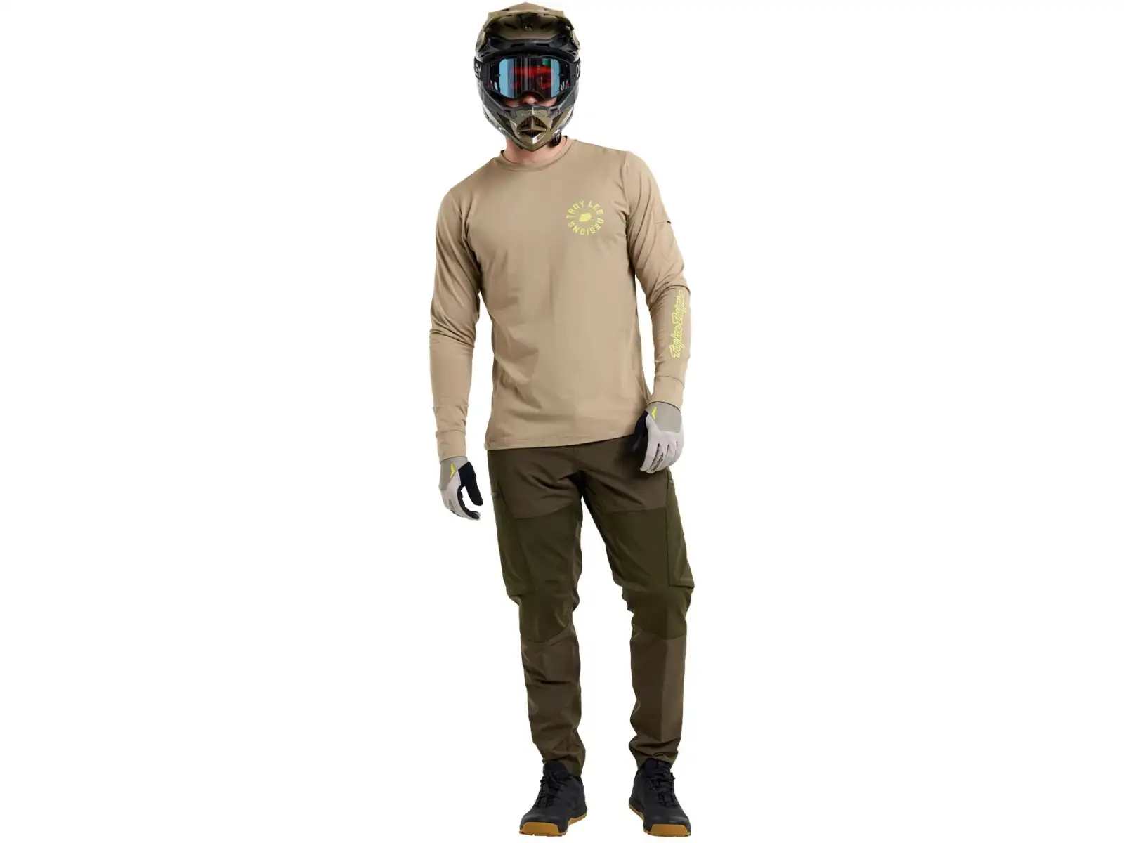 Troy Lee Designs Ruckus Ride Tee męska koszulka z długim rękawem The Fuzz Timber