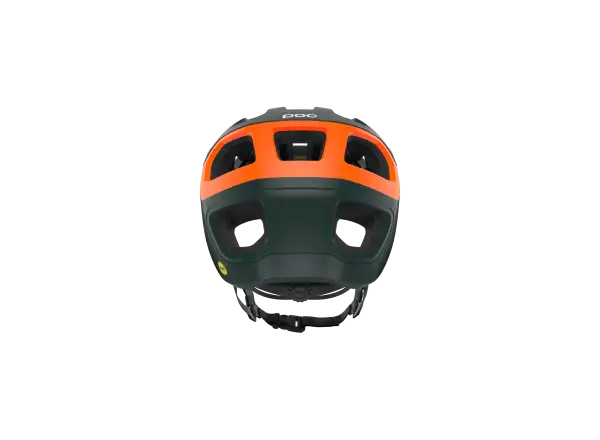 POC Cularis Pure kask MTB Pargasite Green Matt/Fluorescent Orange Matt