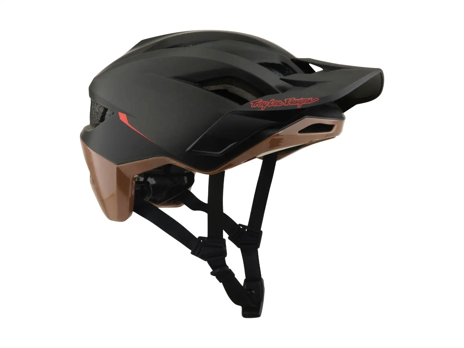 Troy Lee Designs Flowline SE MIPS kask Stacks Charcoal/Sienna