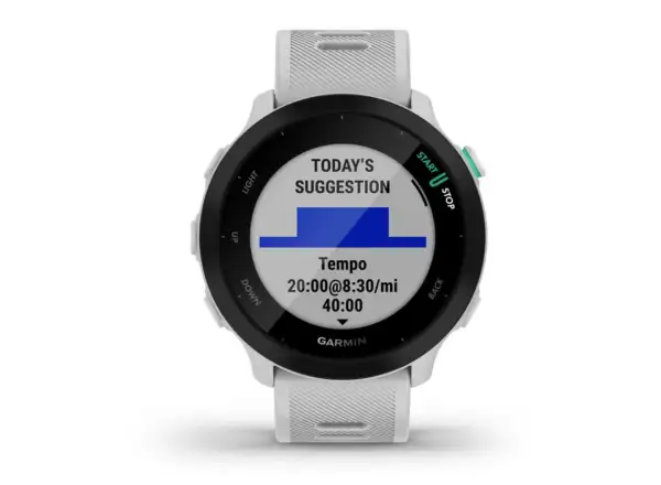 Garmin Forerunner 55 inteligentny zegarek White