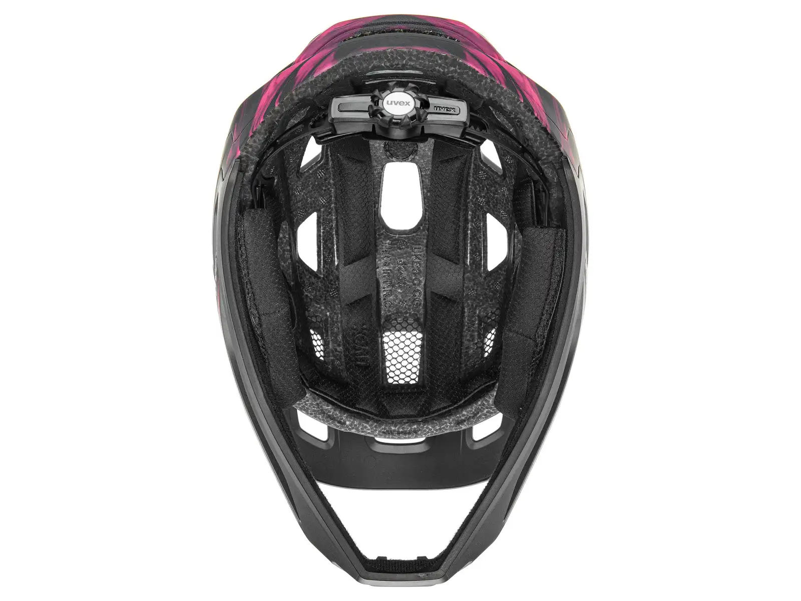 Uvex React JR kask Fullface MTB Cranberry matt