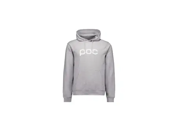 POC bluza z kapturem Hood Grey Melange/Hydrogen White