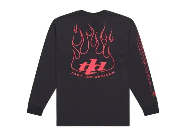 Troy Lee Designs Torched koszulka z długim rękawem Carbon