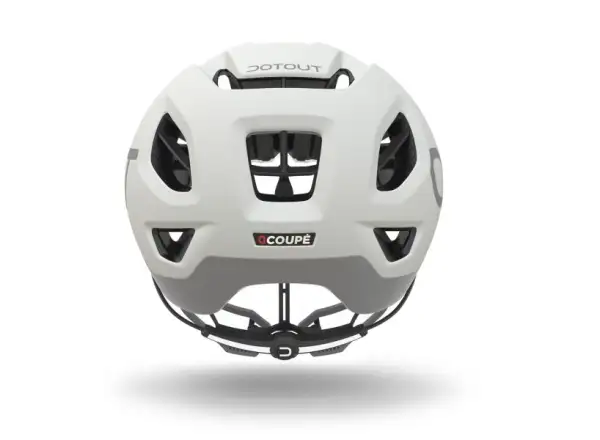 Dotout Coupé Pro kask Pearl Matt White/Shiny Light Grey