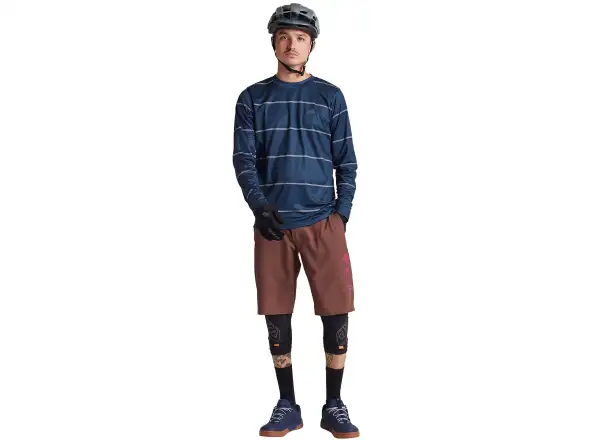 Troy Lee Designs Flowline męska koszulka z długim rękawem Revert Midnight
