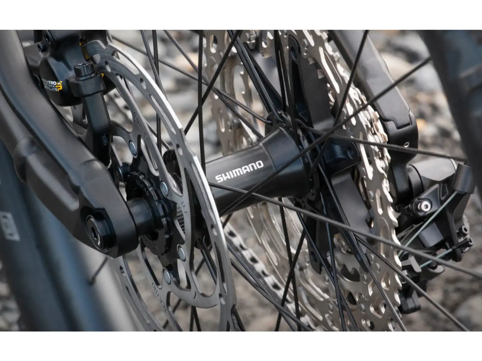 Superior eXF 8089 rower elektryczny z pełnym zawieszeniem Matte Black/Chrome Silver