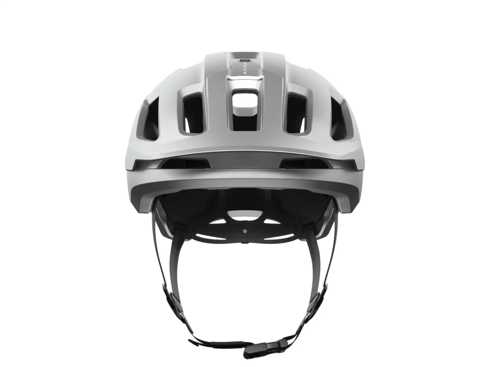 POC Axion Race MIPS kask Uranium Black/Argentite Silver Matt