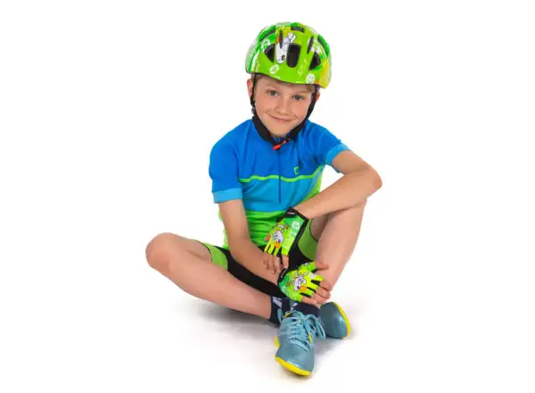 Etape tiny dziecięce rękawiczki rowerowe krótkie zielona