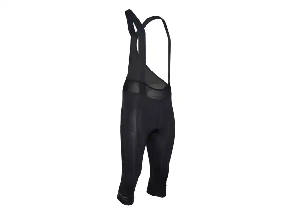 Silvini Alvo Bib męskie spodnie 3/4 na szelkach z wkładką Black