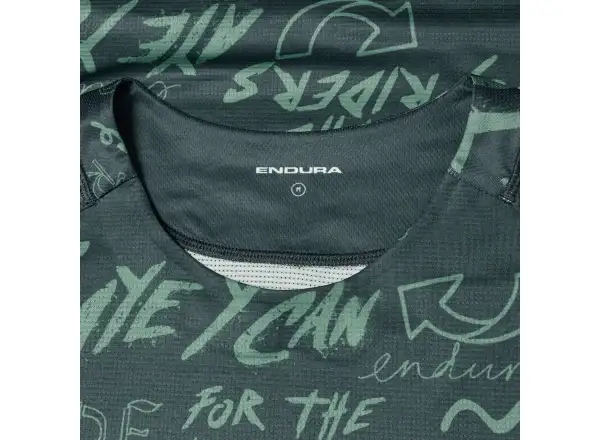 Endura Singletrack męska koszulka z długim rękawem Carbon Grey