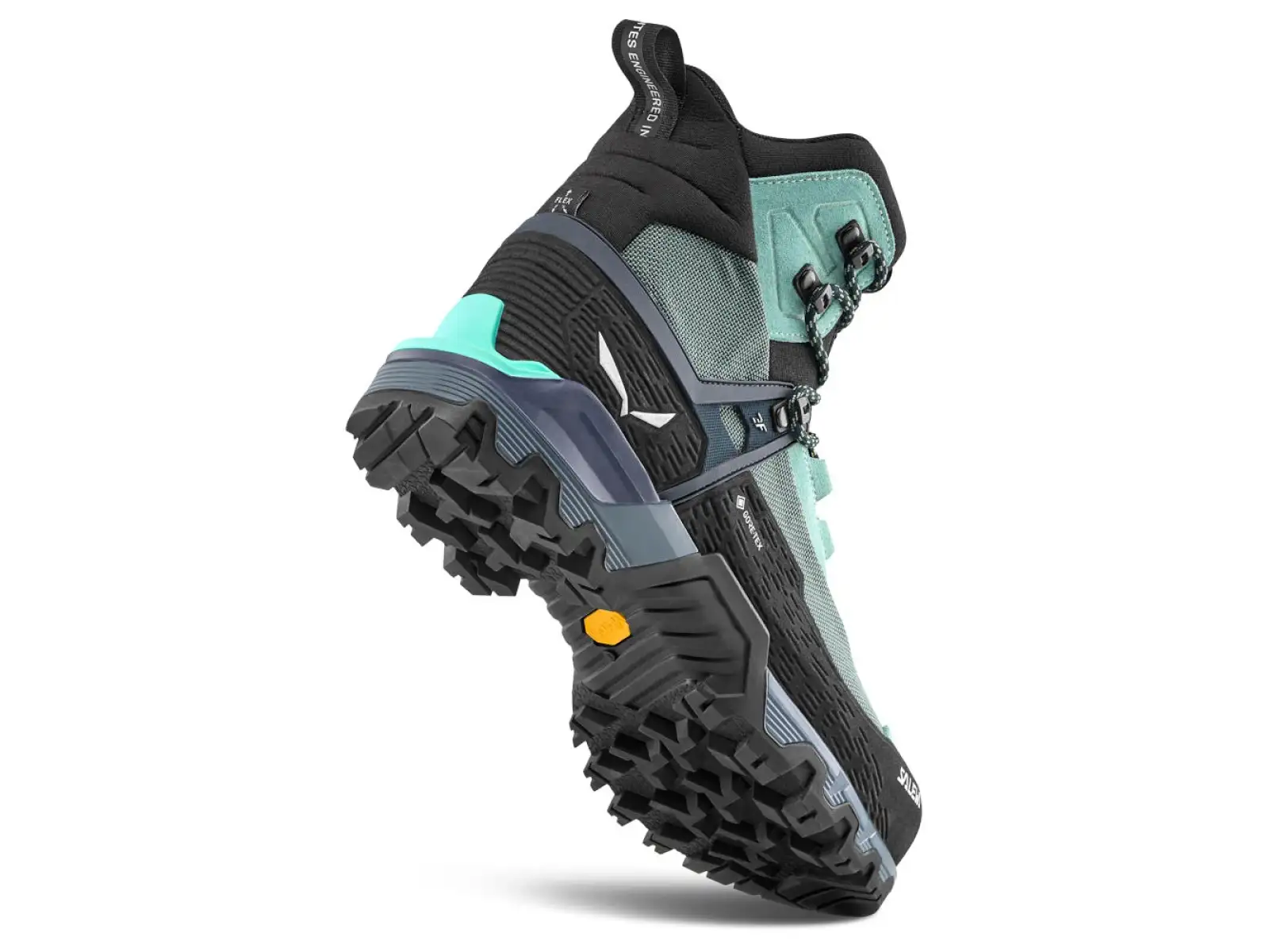 Salewa Mountain Trainer 3 Tech Mid GTX damskie buty turystyczne Willow/Orion Blue