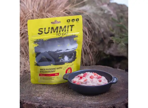 Summit To Eat liofilizowane jedzenie Ryżowy pudding z truskawkami 90 g