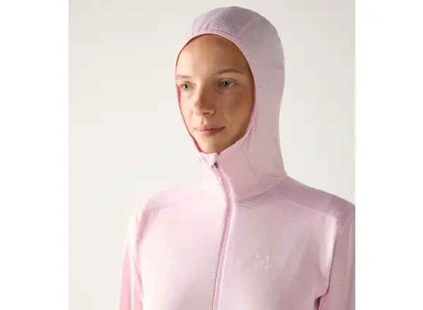 Haglöfs L.I.M Mid Multi Hood damska bluza z kapturem Fresh Pink