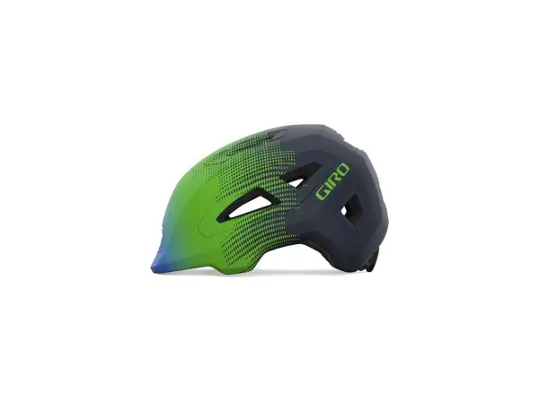 Giro Scamp II dziecięcy kask Mat Blue/Green Towers
