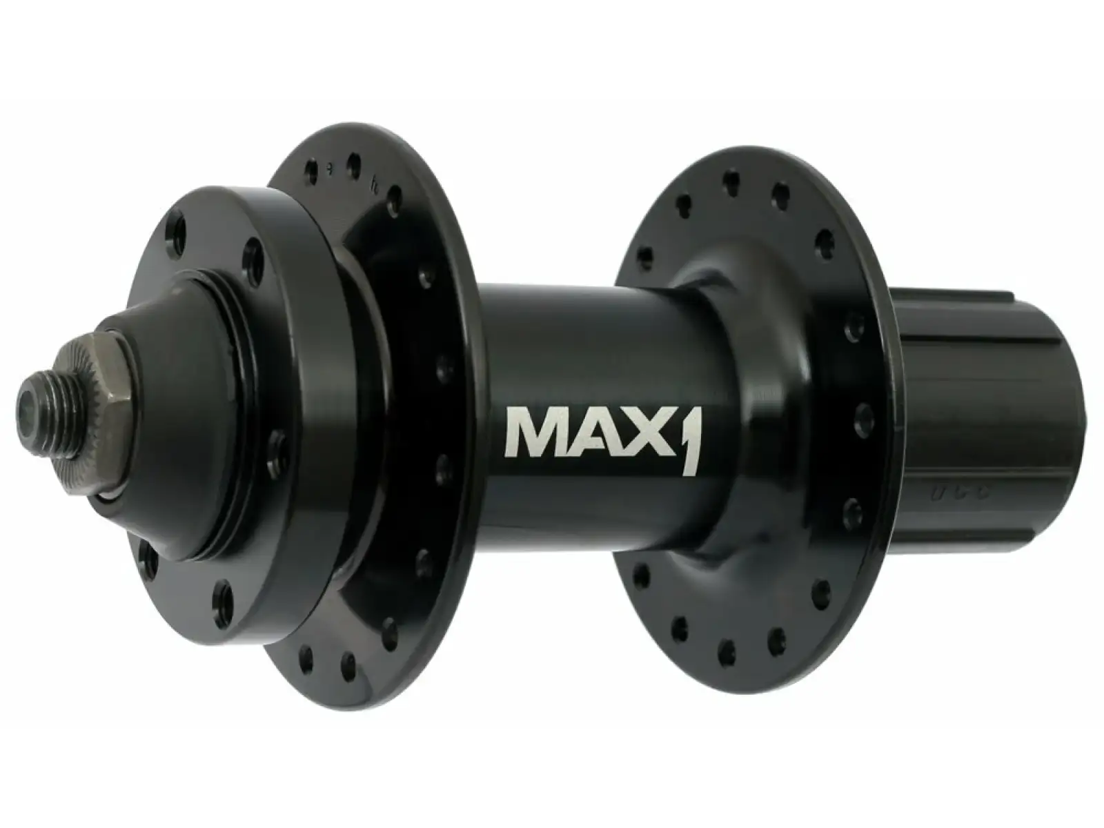 MAX1 Sport tylna piasta 5x135 mm czarna 32 otworów bębenek HG9